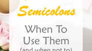 Writing and avoiding punctuation confusion. Here's our quick writing tip on when – and when not to – use colons and semicolons, without the confusing grammar theory #colons #colonorsemicolon #writingtips
